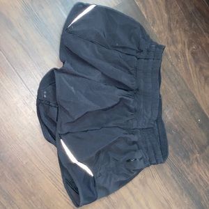 Black lululemon shorts